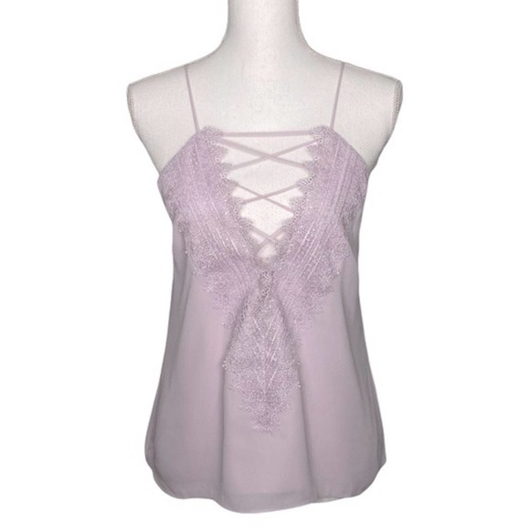 Wayf Posie Strappy Camisole in Purple Moss NWT - Picture 5 of 12